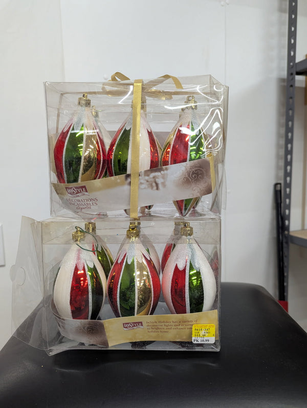 X12 Christmas ornaments