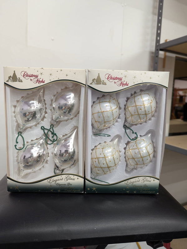 Glass ornaments