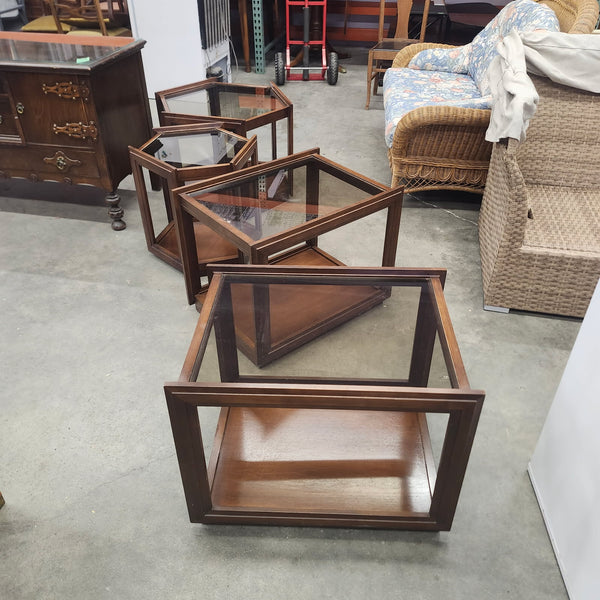 Set of 4 Matching living room side tables