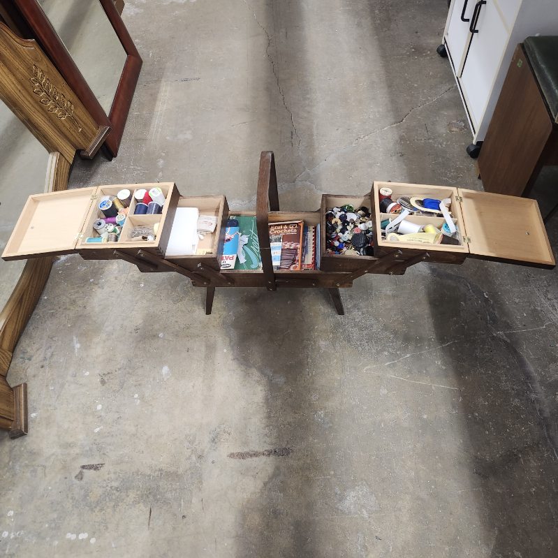 Sewing box and accessories