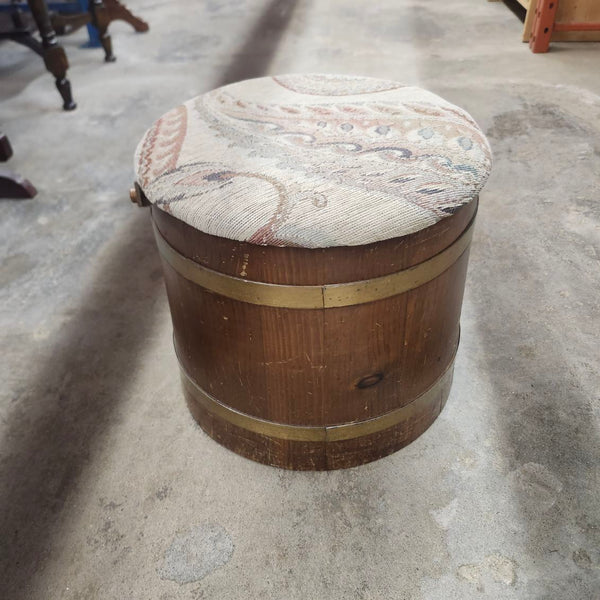 Stool with handle and storage