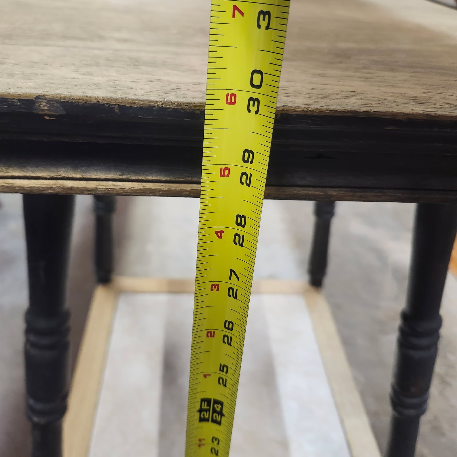 Tall side table