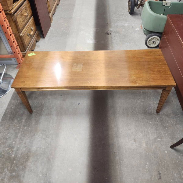 Long Coffee Table Mid Century Modern Wood