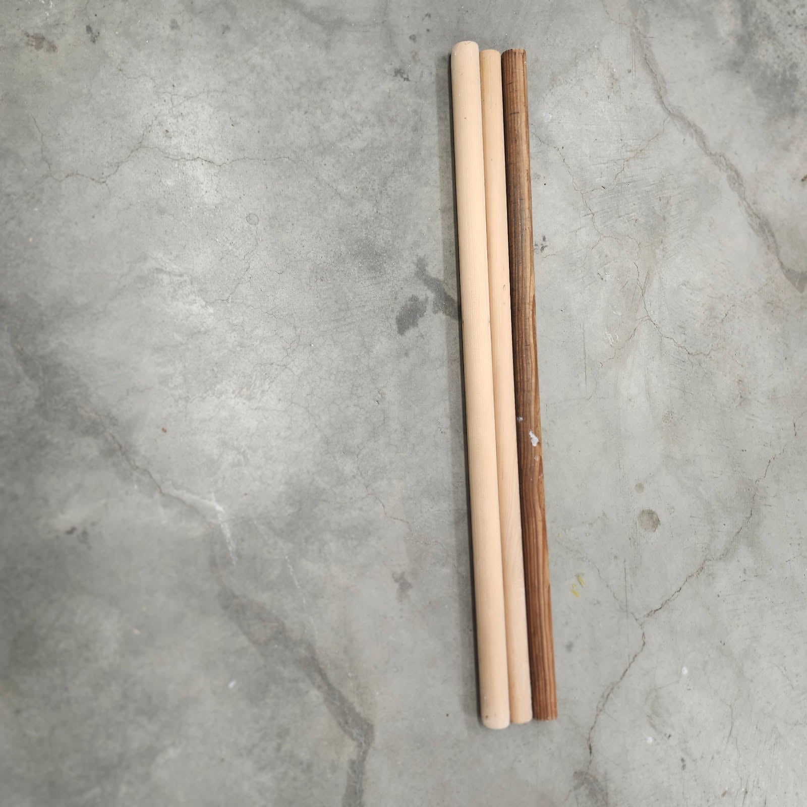 Clothing Rods Wood Closet Dowels