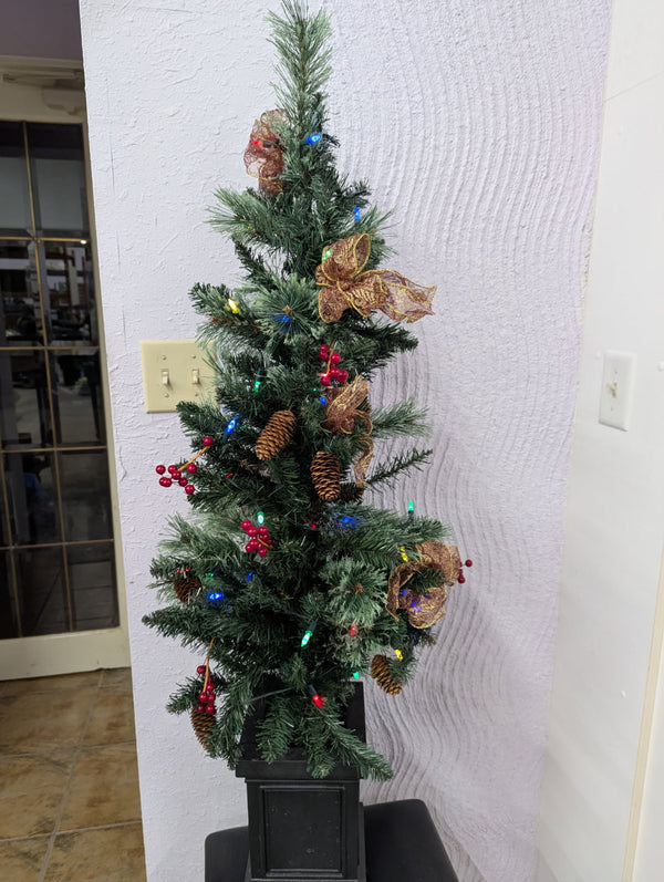 4ft battery operated porch tree