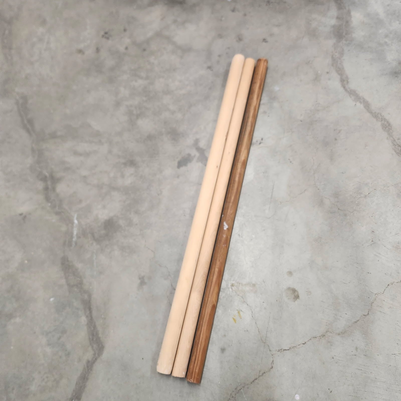 Clothing Rods Wood Closet Dowels