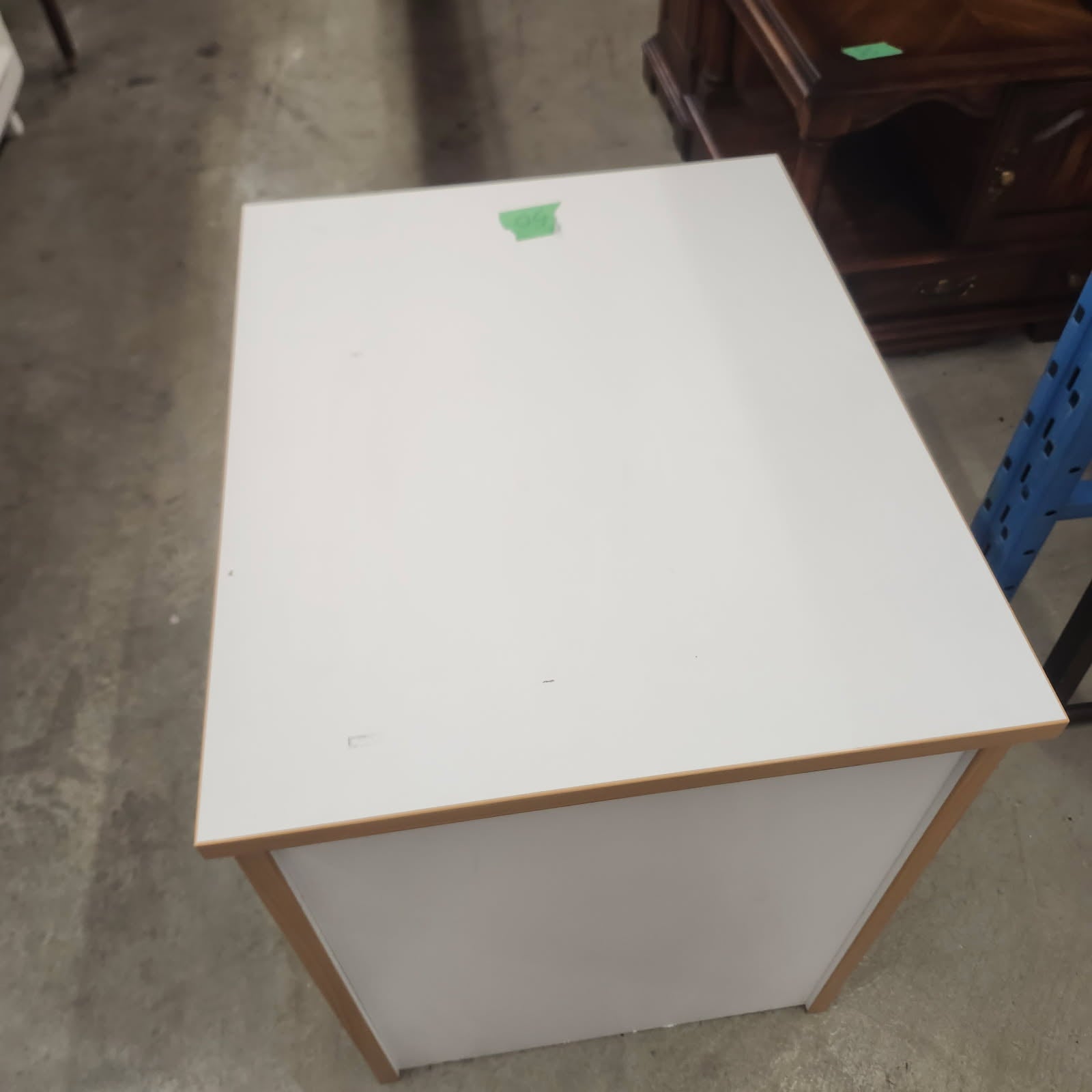 2-Drawer File Cabinet White Office Storage Unit