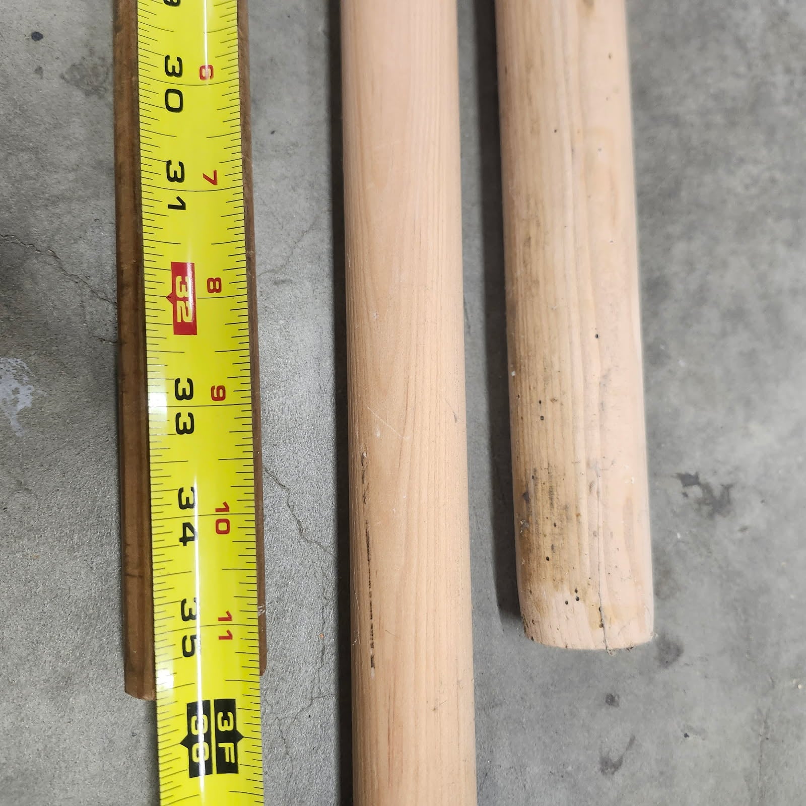Clothing Rods Wood Closet Dowels