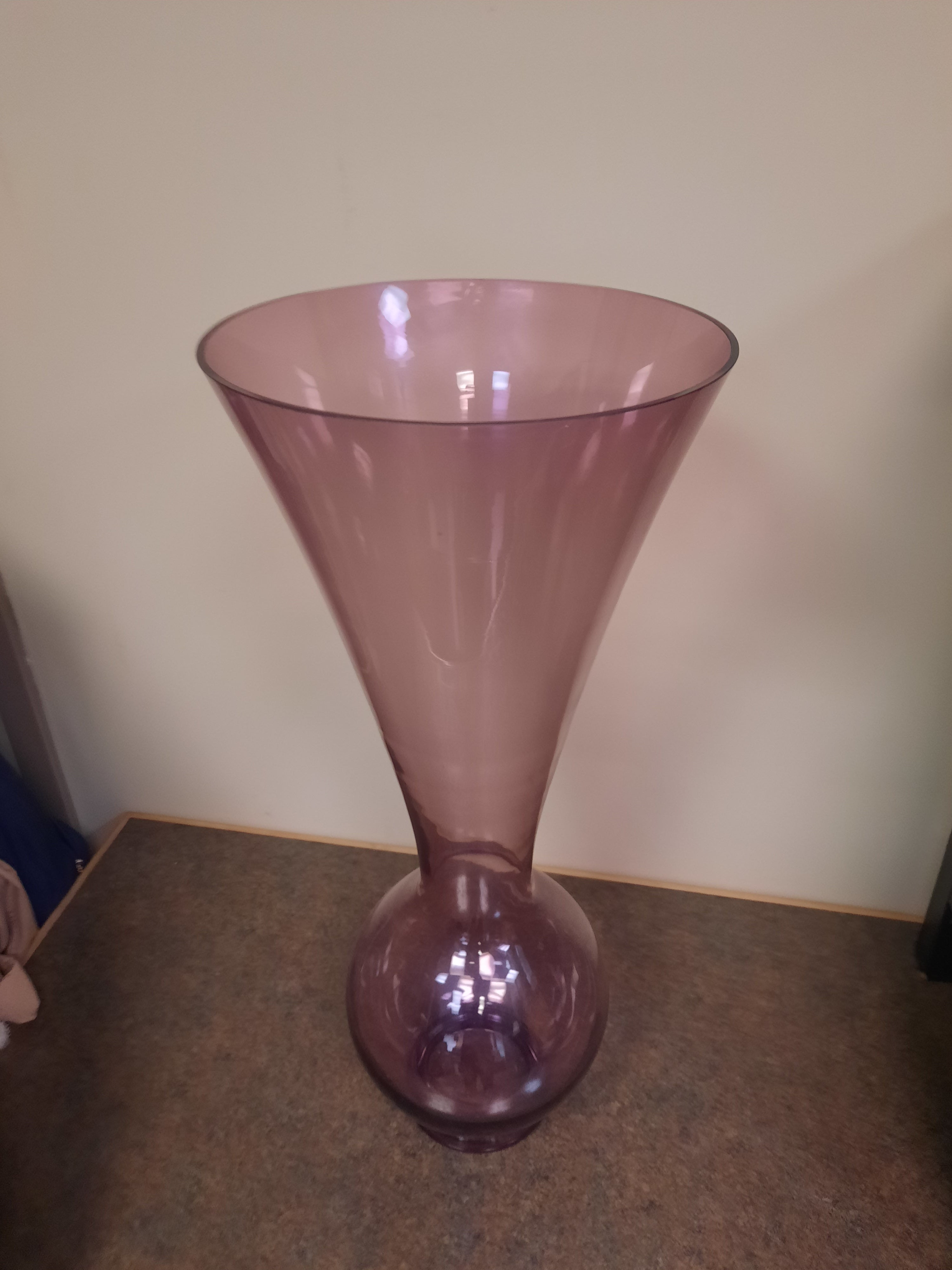 Large Purple Vase