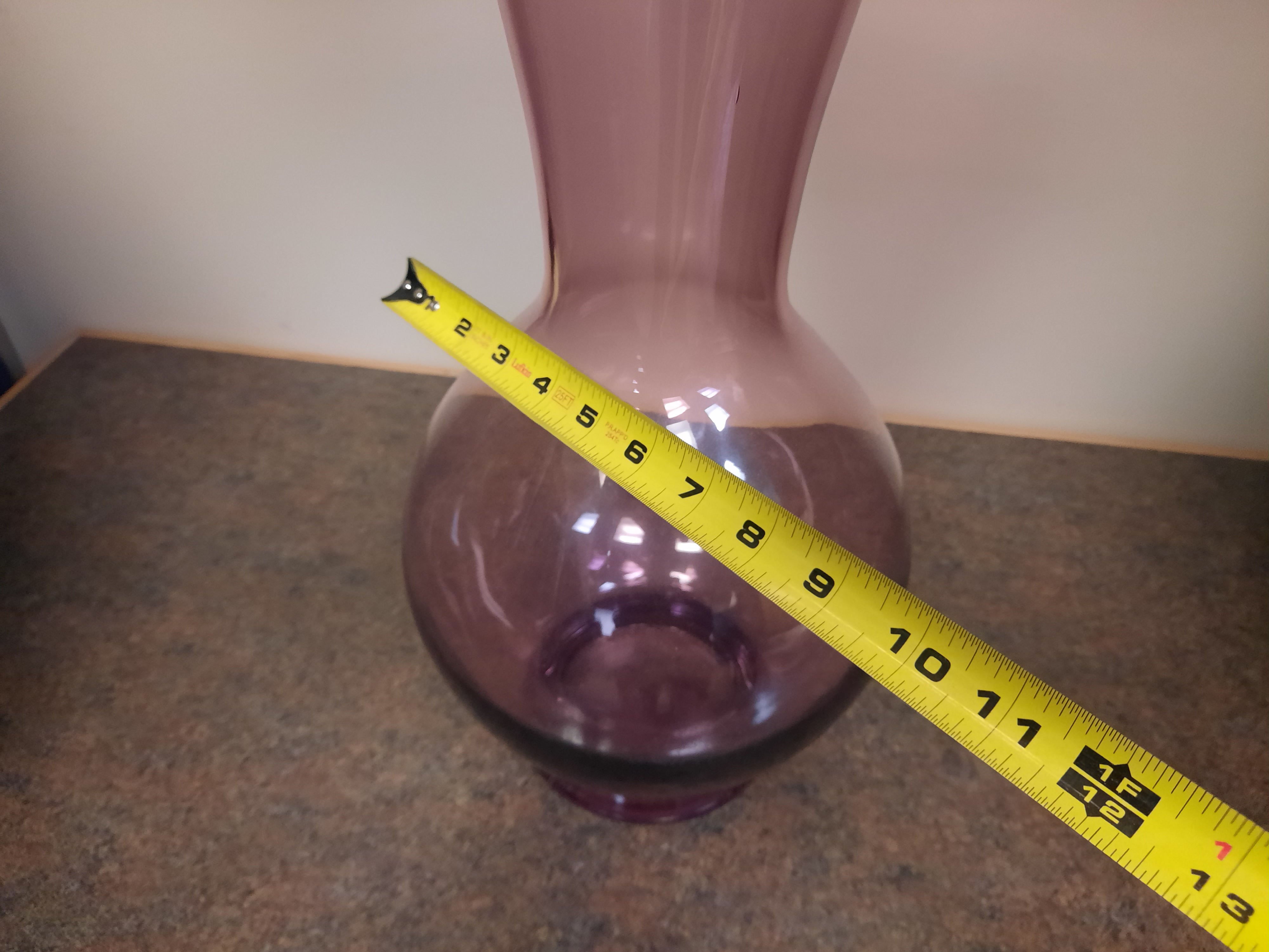 Large Purple Vase